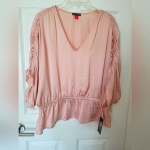 Vince Camuto Pink Top NWT Size L